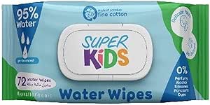 Water Wipes 72 Pieces
