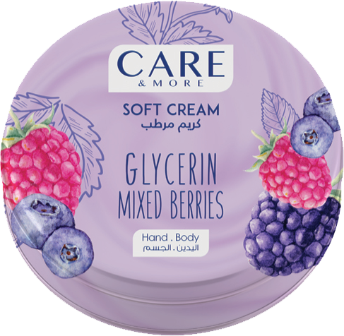 Soft Cream Glycerin - Mixed Berries 75ml