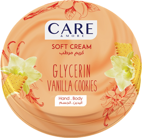 Soft Cream Glycerin - Vanilia & Cookies 75ml